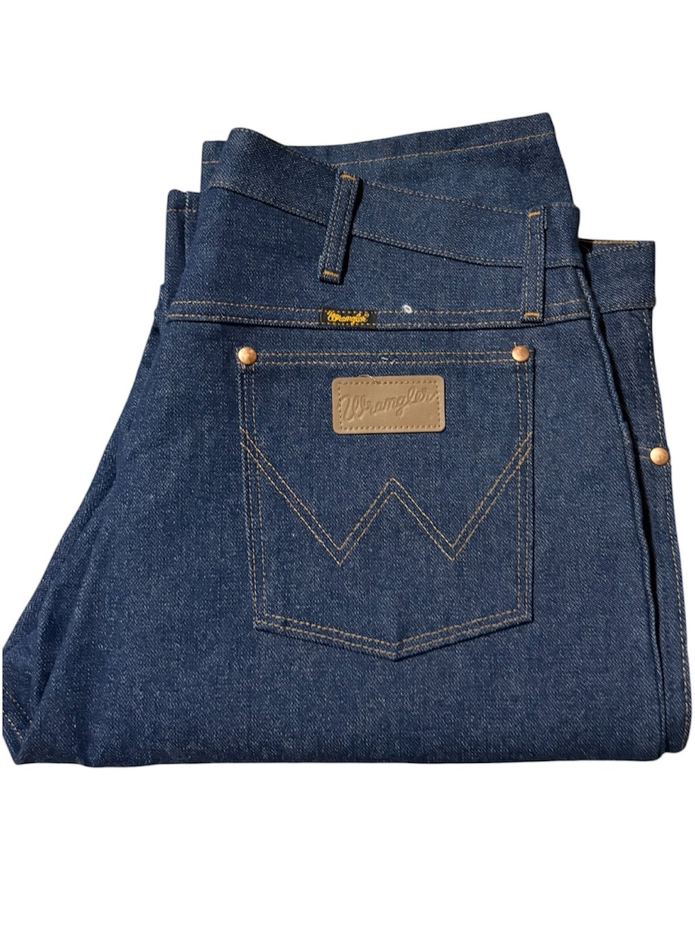 Wrangler Men's Dark Blue Jeans - Picture 5 of 8